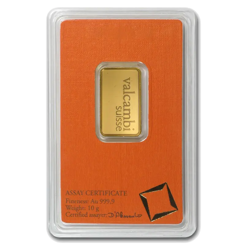 10g Gold Bar | Valcambi