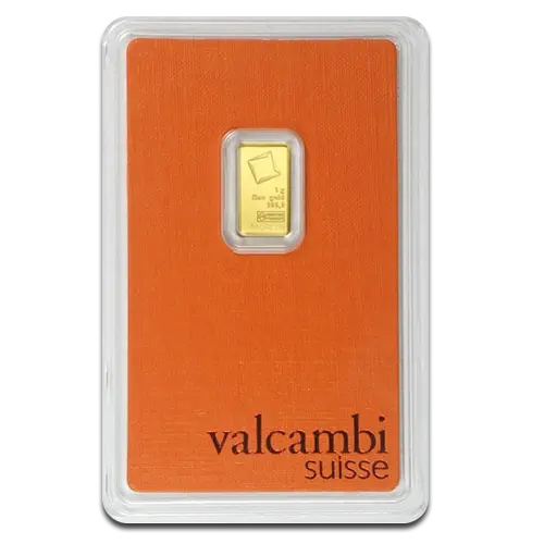 1g Gold Bar | Valcambi