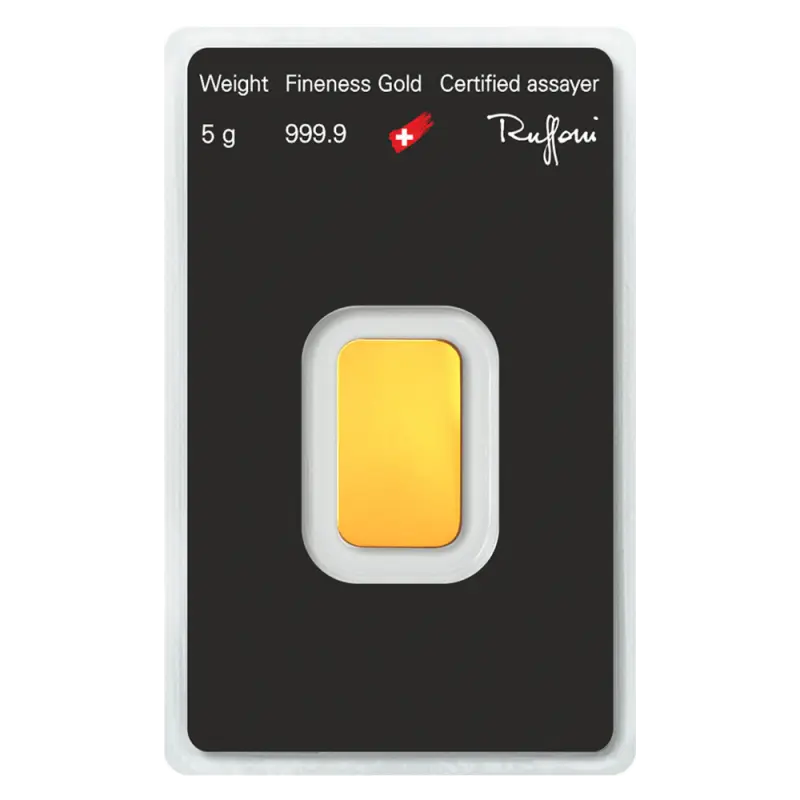 5g Gold Bar | Argor-Heraeus