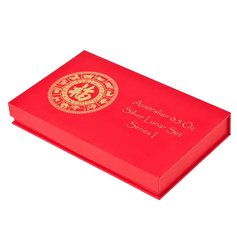 Coin Box Lunar Series I Silver 9 x 0.5 oz