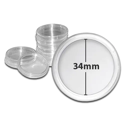 Coin Capsule - Inner Diameter 34mm