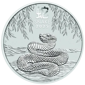 1/2 oz Lunar III Snake Silver Coin | 2025