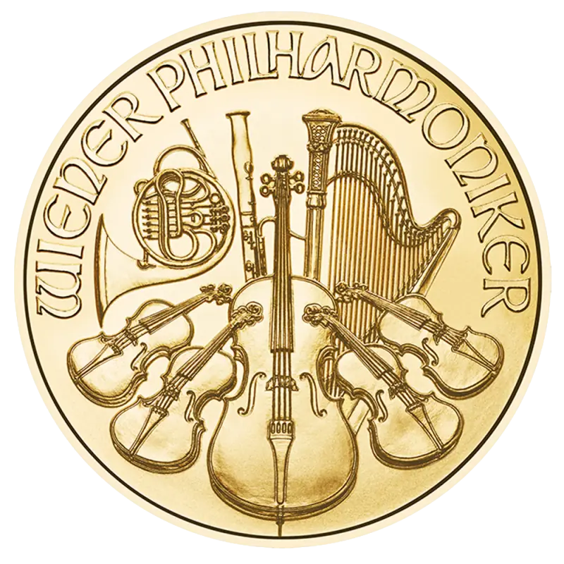 1 oz Vienna Philharmonic Gold Coin | 2025