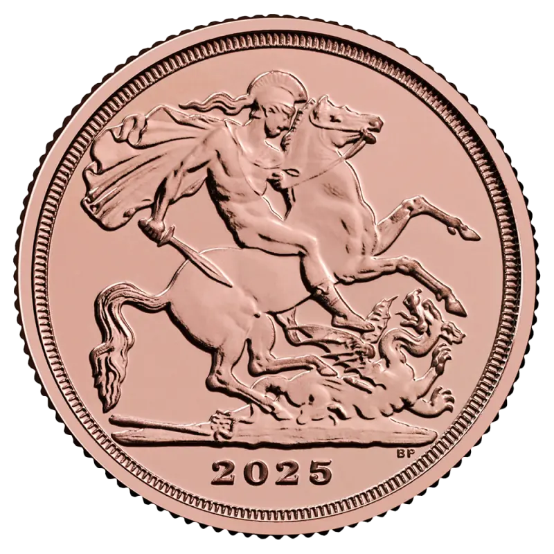 Quarter Sovereign Charles III Gold Coin | 2025