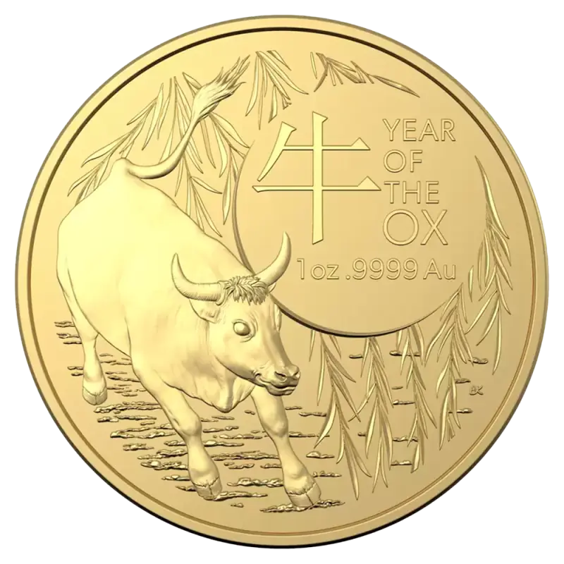 1 oz Year of the Ox Gold Coin | 2021