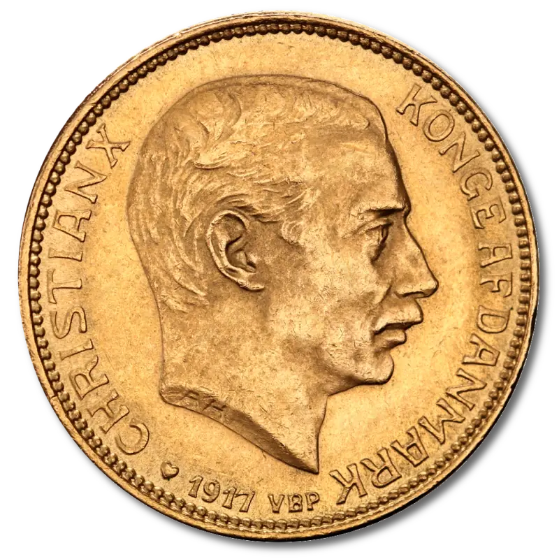 20 Kroner Christian X Denmark Gold Coin | 1913-1917