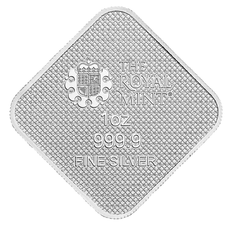 1 oz Queen's Beast Completer Silver Bar | The Royal Mint