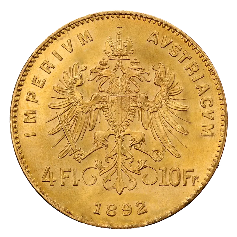 4 Florin 10 Francs | Gold | New Edition