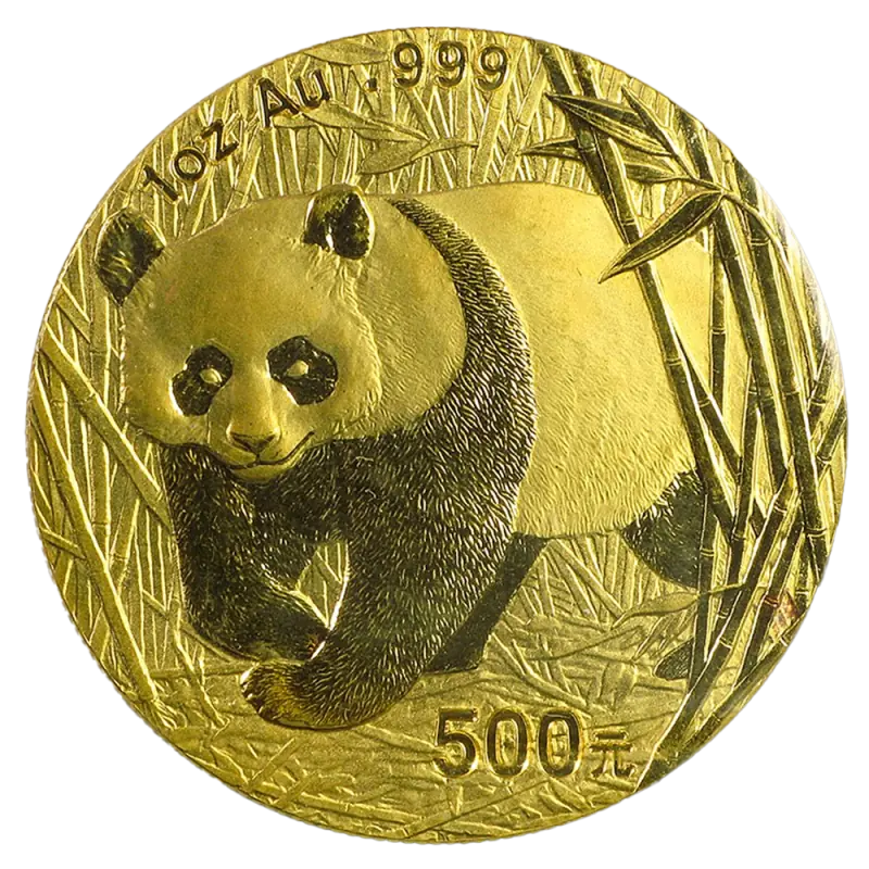 1 oz China Panda Gold Coin | 2002