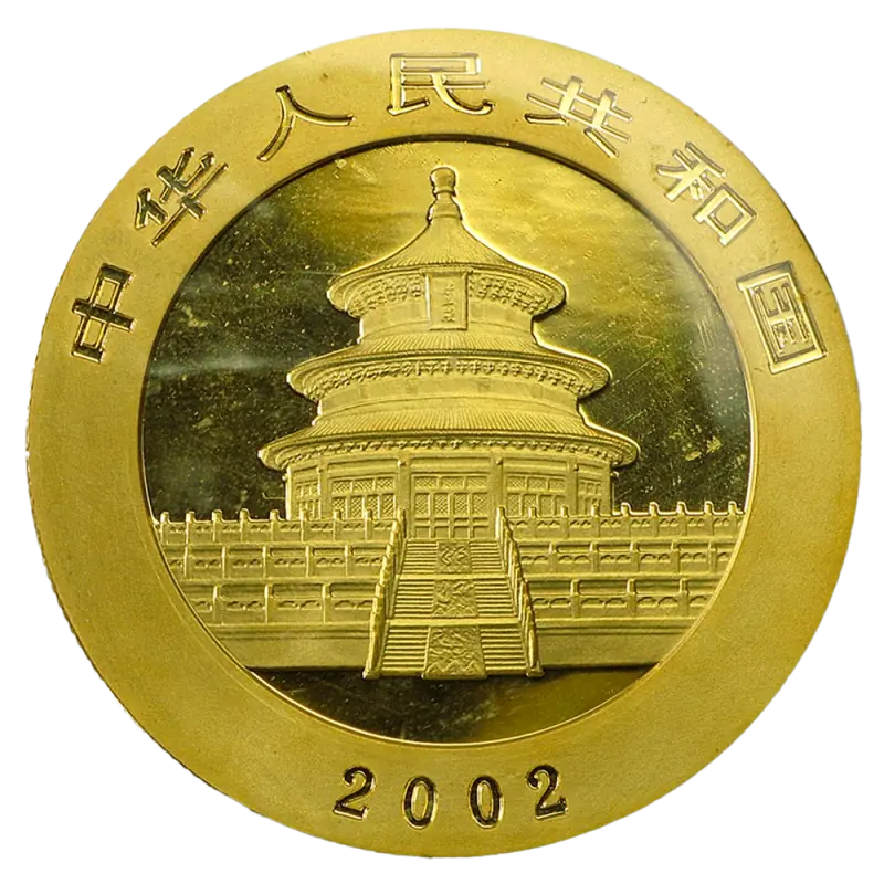 1 oz China Panda Gold Coin | 2002