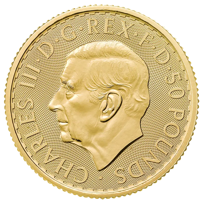 1/2 oz Britannia Charles III Gold Coin | 2026