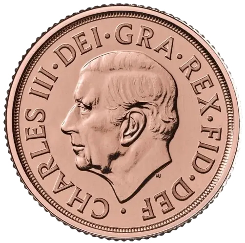 Quarter Sovereign Charles III Gold Coin | 2024