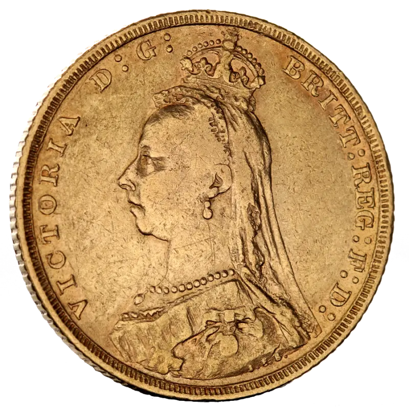 Queen Victoria Jubilee Gold Sovereign | 1887-1893