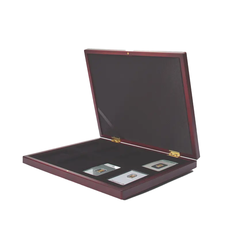 Volterra Uno | Coin Case for 8 Gold Bars in Blister Pack