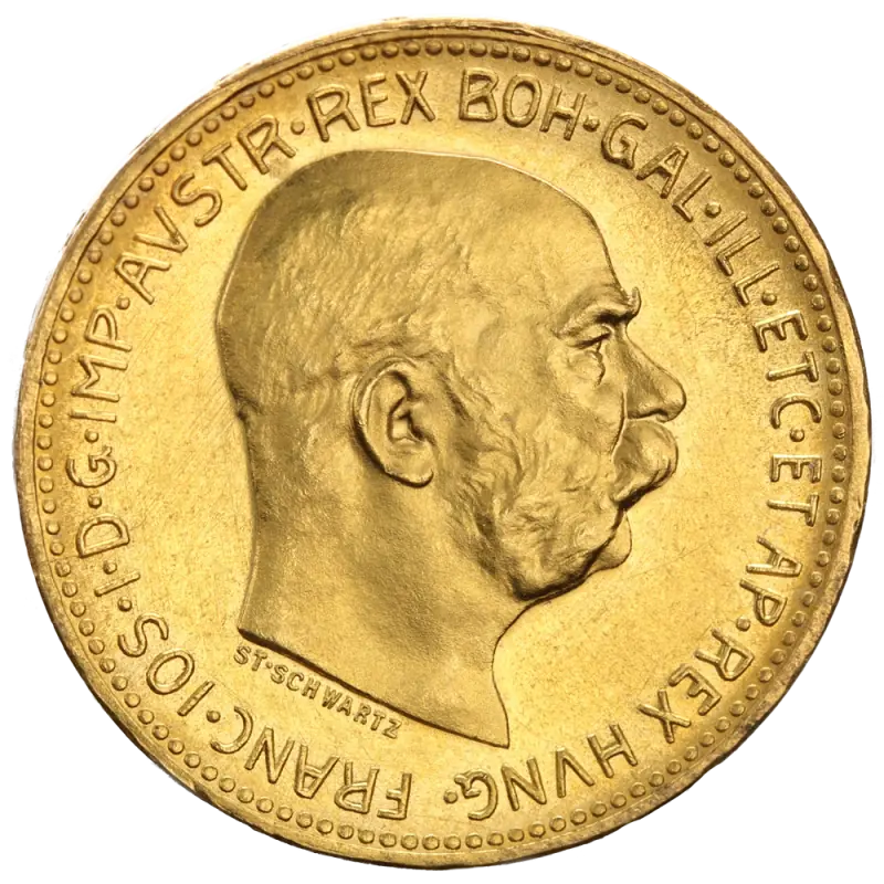 20 Corona Franz-Joseph I Austria New Edition Gold Coin | 1915