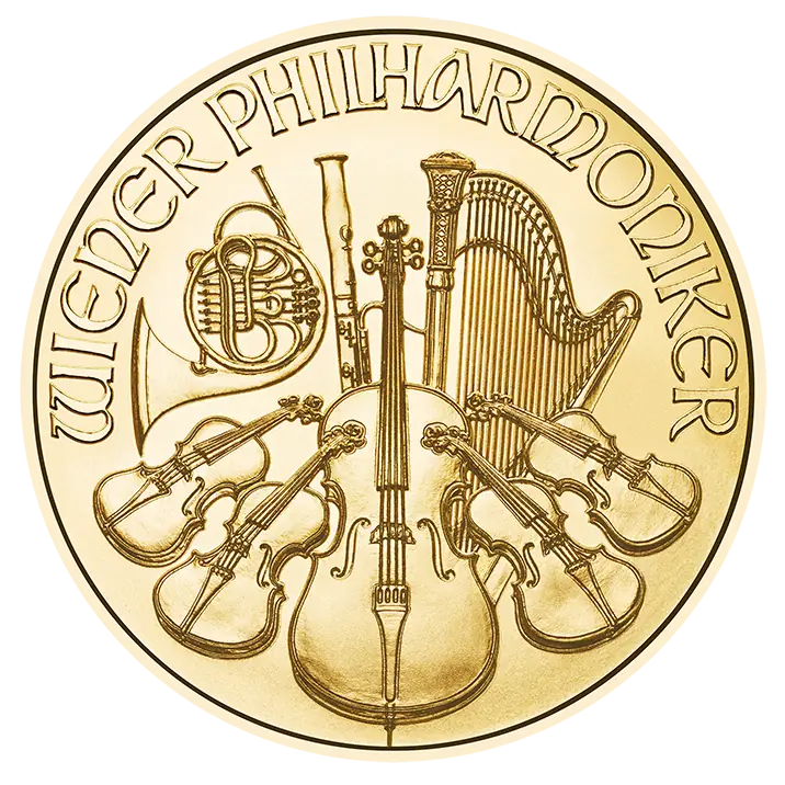 1/25 oz Vienna Philharmonic Gold Coin | 2026