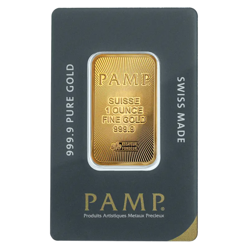 1 oz Gold Bar | PAMP Suisse