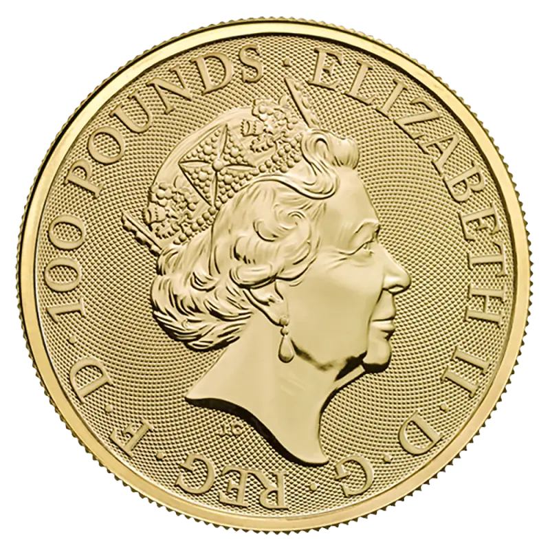 1 oz Queen's Beasts The Completer Gold Coin | 2021