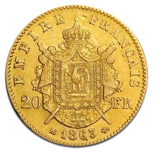 20 French Francs Napoléon III | Gold | 1853-1860