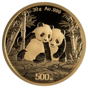 30g China Panda Gold Coin | 2026