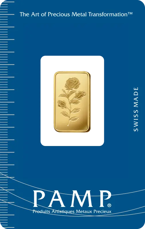 5g Gold Bar | PAMP Rose