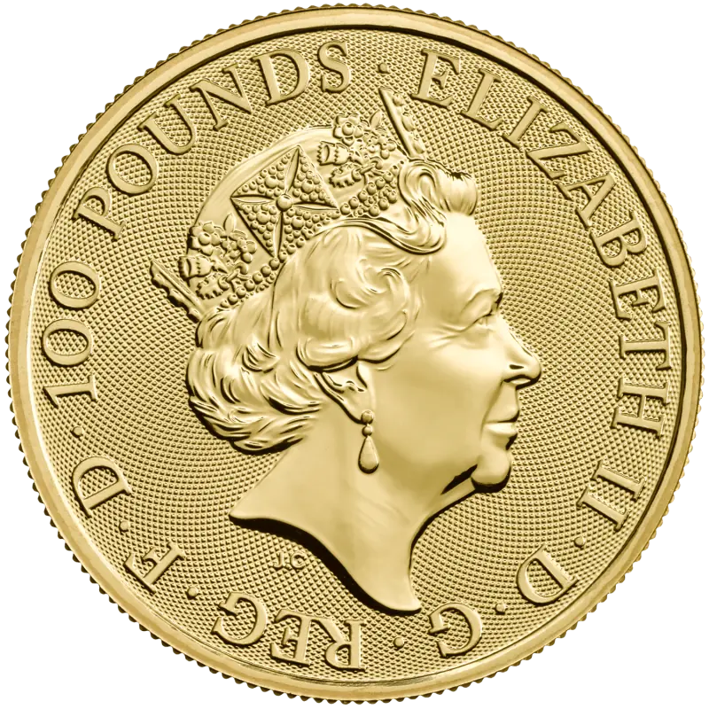 1 oz Lunar UK Year of the Rat | Gold | 2020