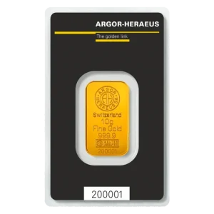 10g Gold Bar | Argor-Heraeus