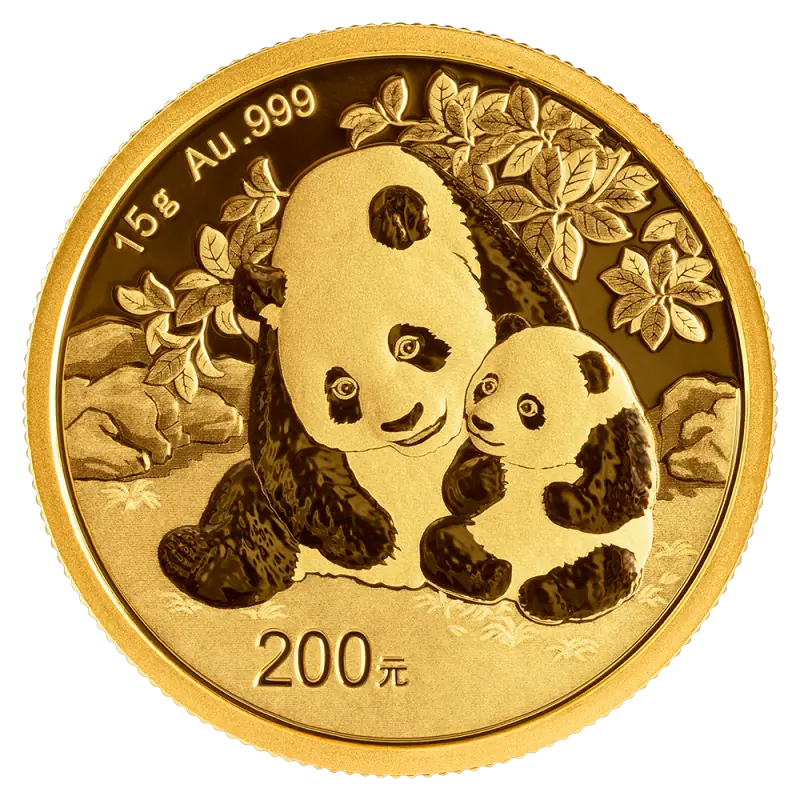 15g China Panda Gold Coin | 2024