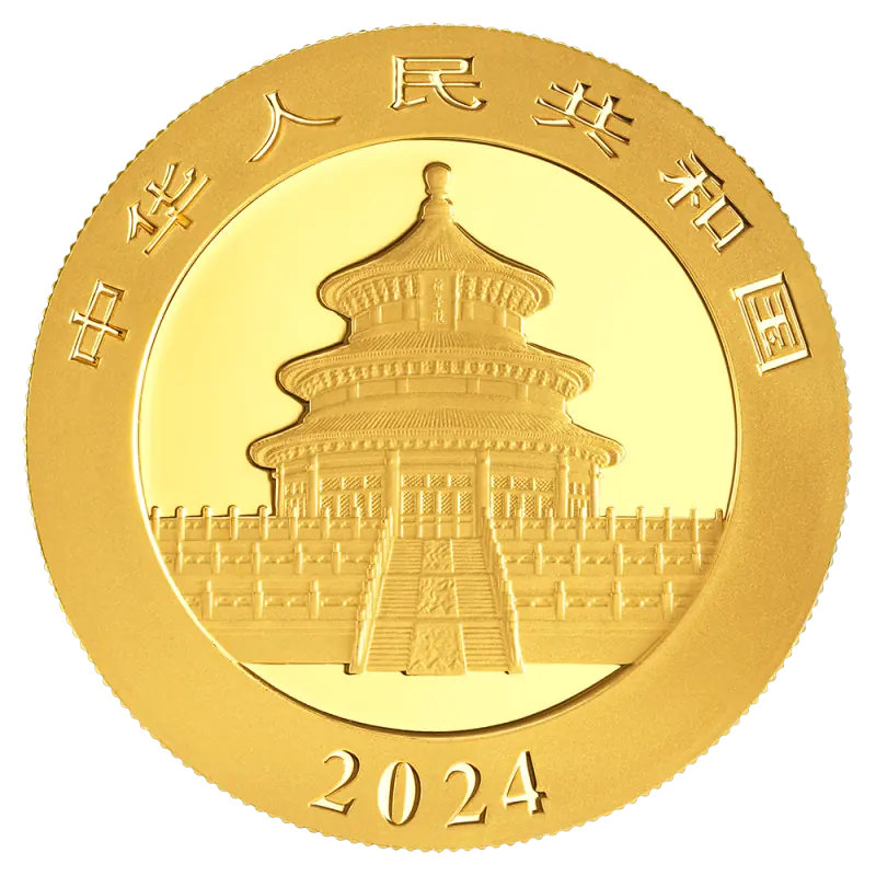 15g China Panda Gold Coin | 2024