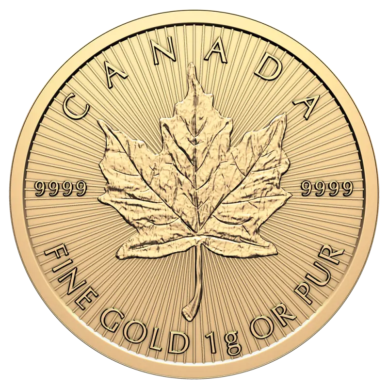 25 x 1g MapleGram Gold | 2026
