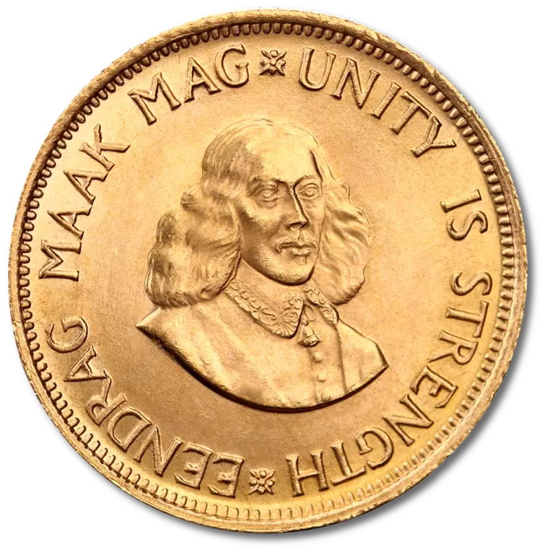 South African 2 Rand Gold Coin | 1961-1983