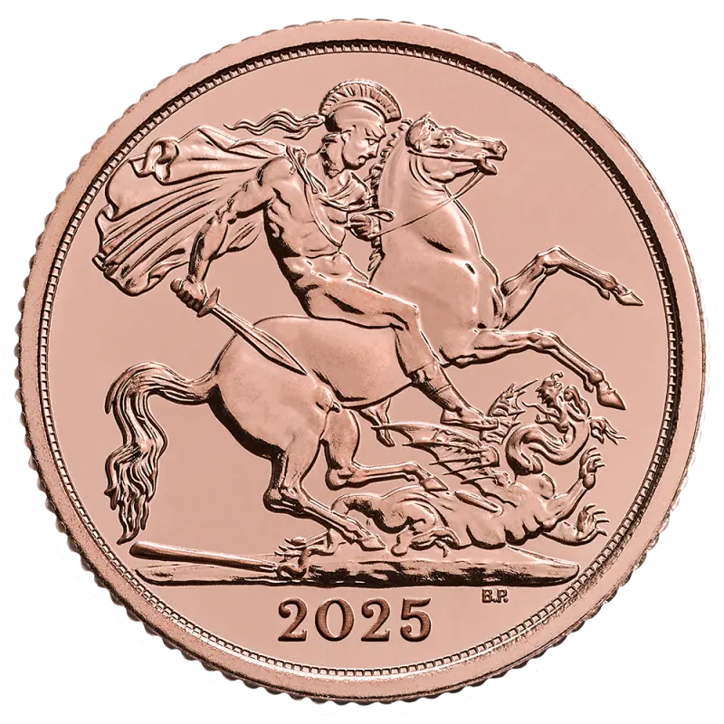 Half Sovereign Charles III Gold Coin | 2025