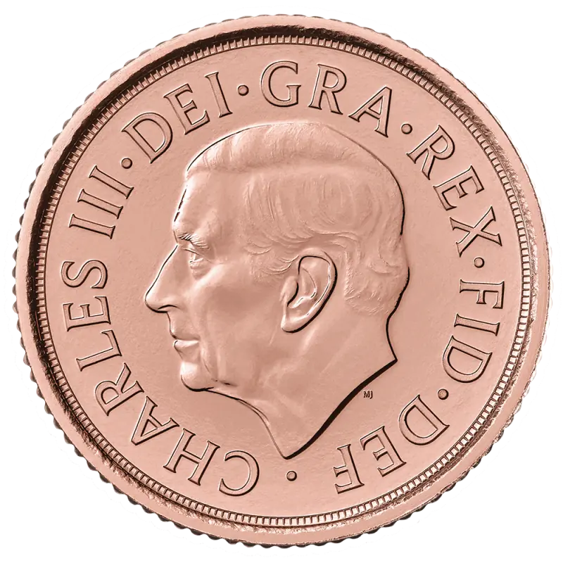 Half Sovereign Charles III Gold Coin | 2025