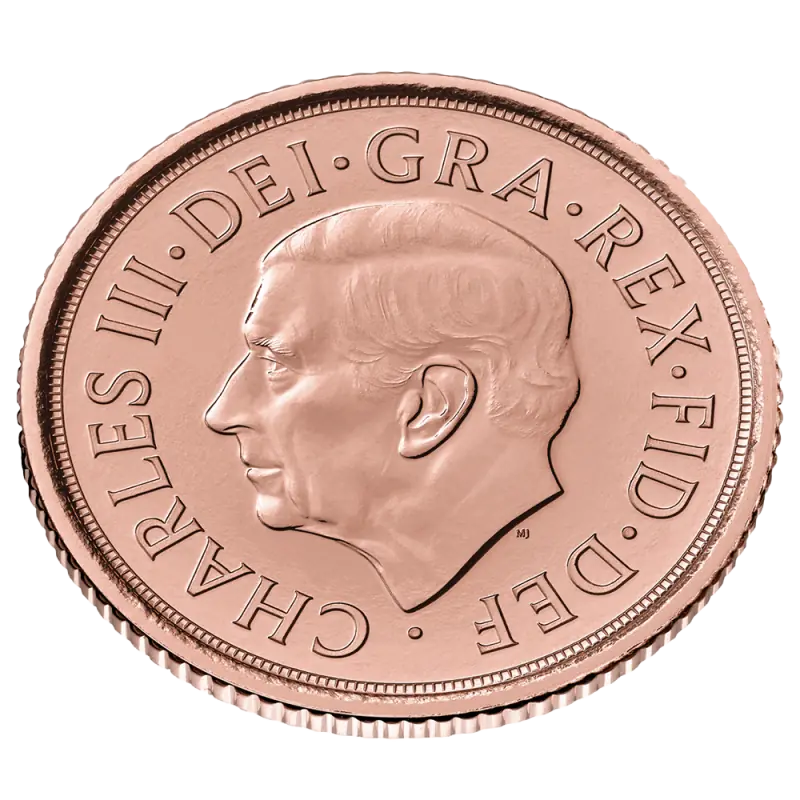 Memorial Half Sovereign Charles III Gold Coin | 2022
