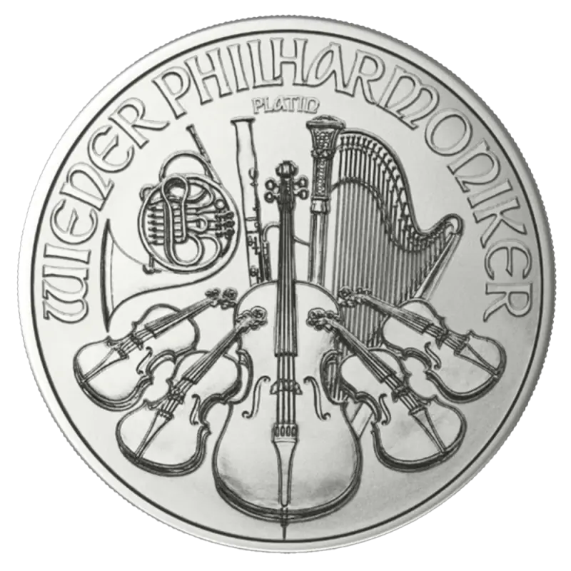 1/25 oz Vienna Philharmonic Platinum Coin | 2026