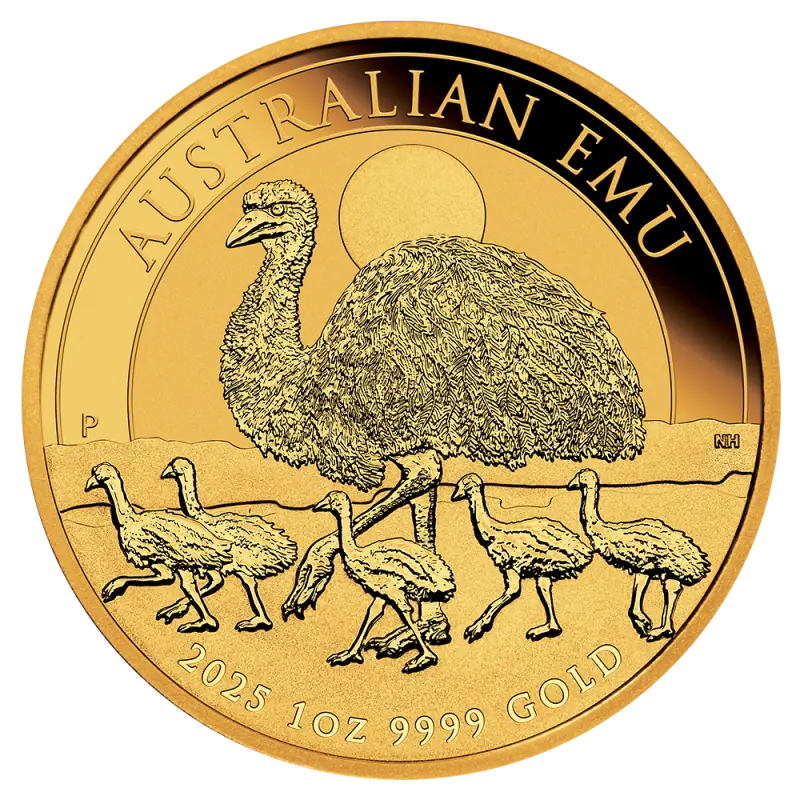1 oz Emu Perth Mint Gold Coin | 2025