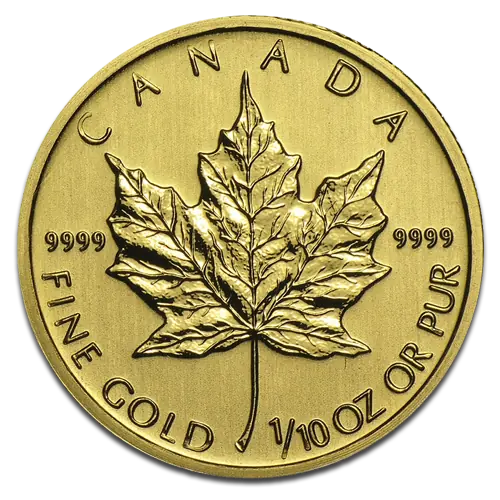 1/10 oz Maple Leaf | Gold | mixed years