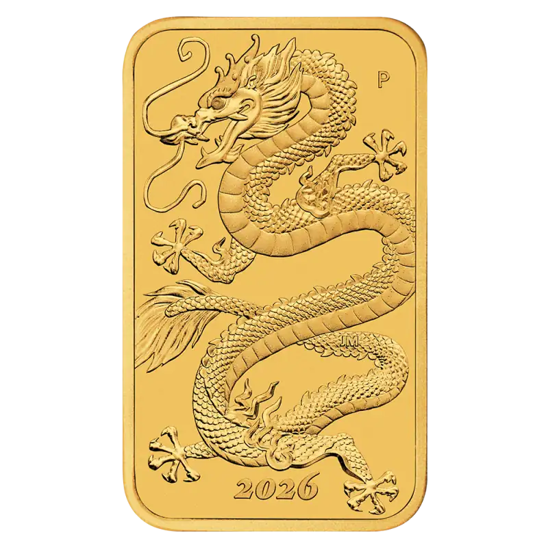 1 oz Dragon Rectangular Gold Coin | 2026