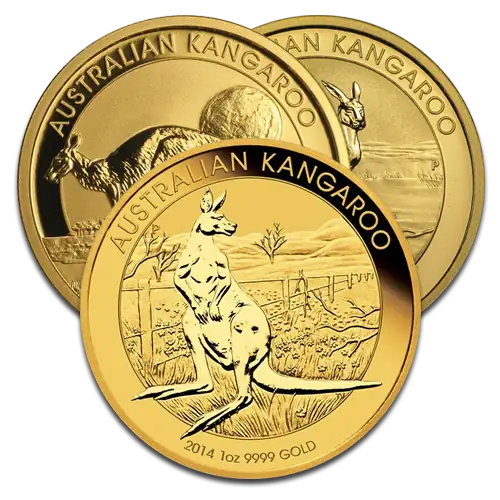 1 oz Nugget Kangaroo Gold Coin (second choice)