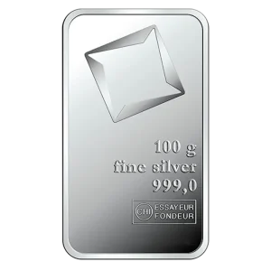 100g Silver Bar | damaged