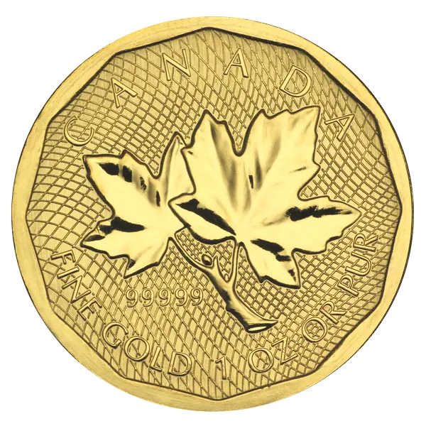 Canada 1 oz Gold Maple Leaf .99999 Coin