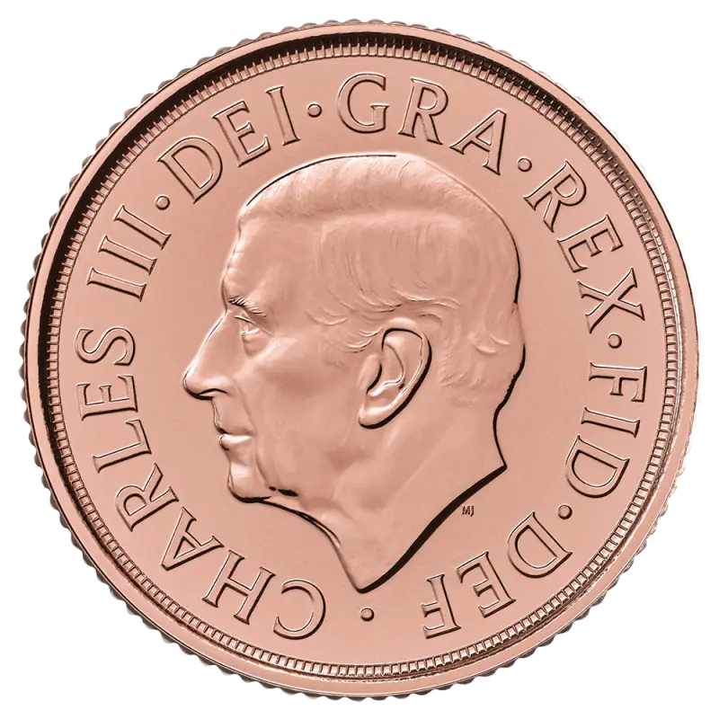 Memorial Sovereign Charles III Gold Coin | 2022